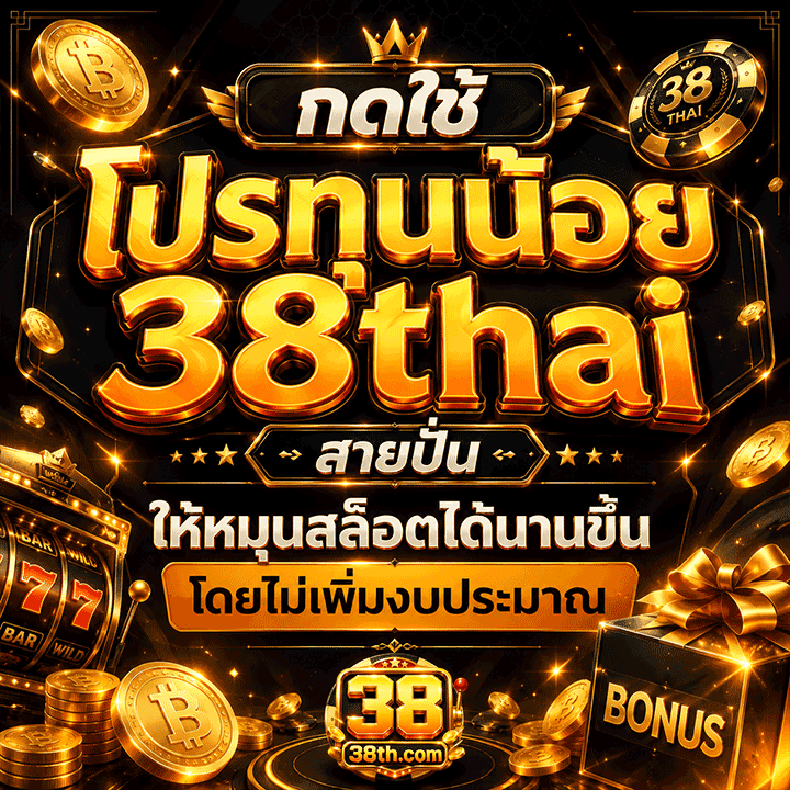 กดใช้โปรทุนน้อย 38thai สายปั่น