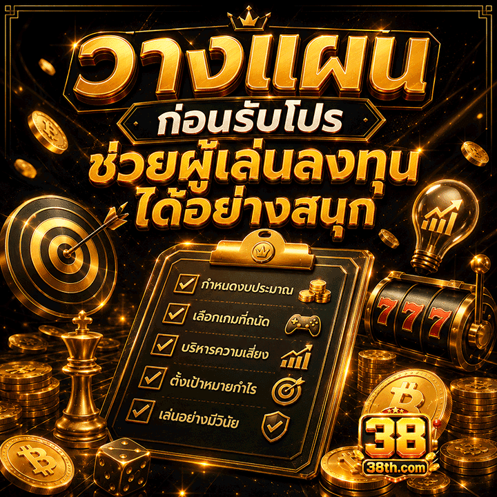 วางแผนก่อนรับโปร
