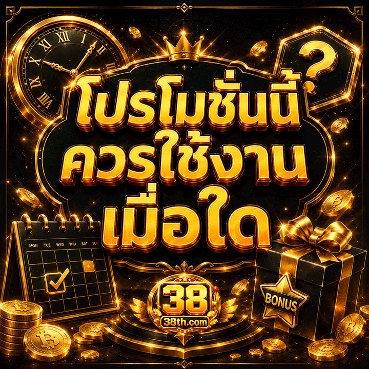 โปรโมชั่นนี้ควรใช้งานเมื่อใด